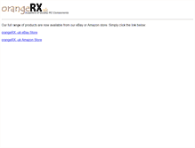 Tablet Screenshot of orangerx.co.uk