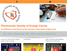 Tablet Screenshot of orangerx.org